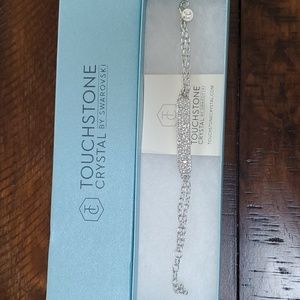 Touchstone Crystal Pilar Bar Bracelet